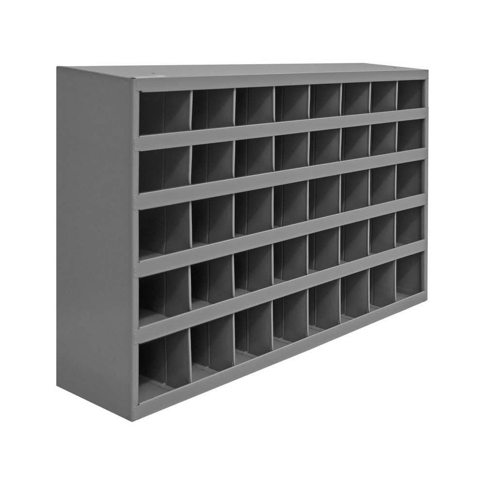 8 Bin Storage Rack Organizer- Wall Mountable Garage Shelving with  Removeable Bins for Tools, Hardware, Crafts by Fleming Supply