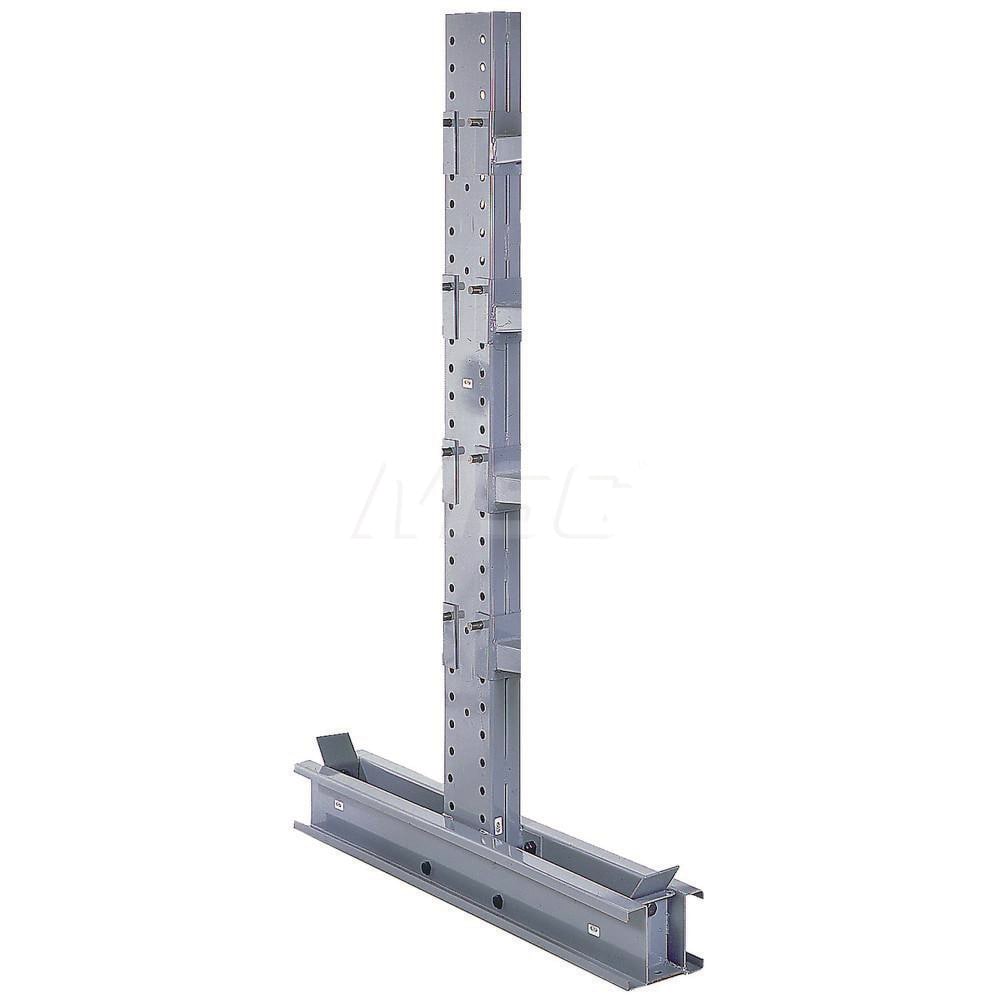 Made in USA MDU654 Cantilever Rack Double Side Upright with Base: 11,000 lb Capacity Image