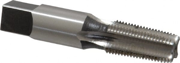 Reiff & Nestor 46104 Standard Pipe Tap: 1/8-27, NPT, Regular, 4 Flutes, High Speed Steel, Bright/Uncoated 