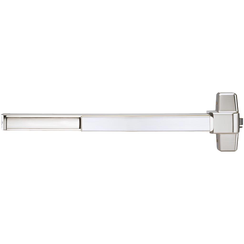 Marks USA Door Push Bars: Material: Metal; Locking Type: Exit Device Only; Maximum Door Width: 3.16 ft; Finish/Coating: Satin Stainless Steel