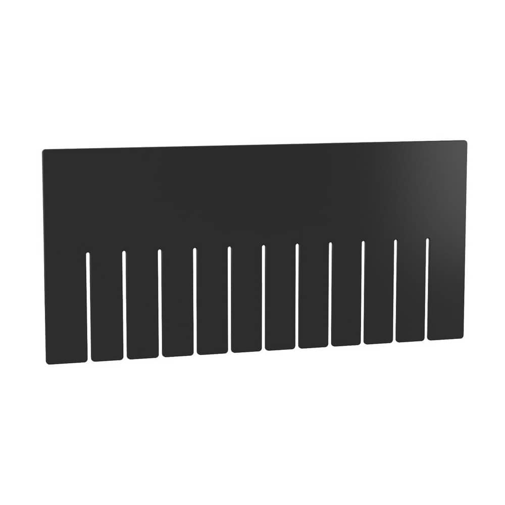 Akro-Mils Black Shelf Bin Divider - 40120