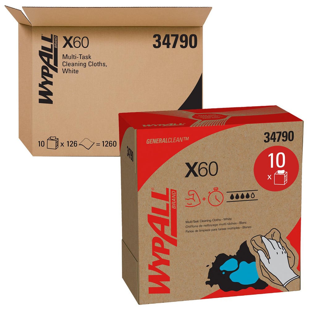 WypAll 34790 Shop Towel/Industrial Wipes: Dry & X60 