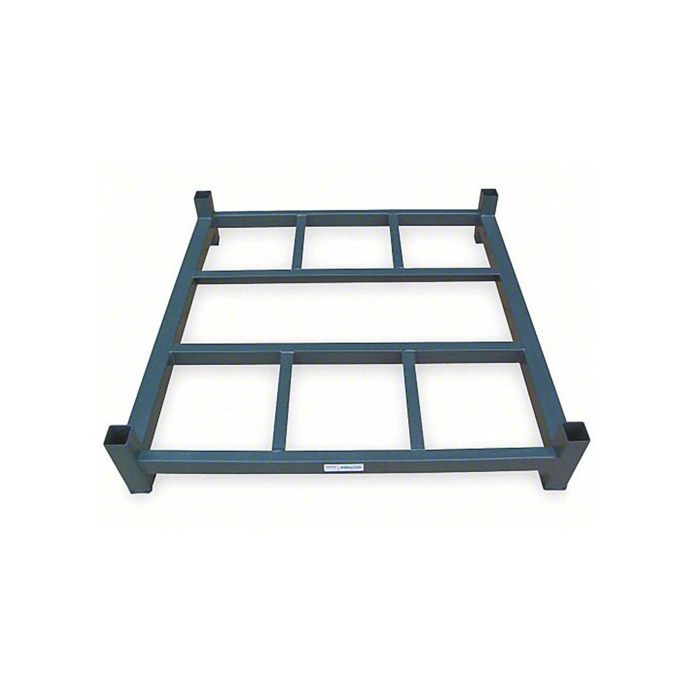 Made in USA - Portable Stacking Rack without Decking: 60