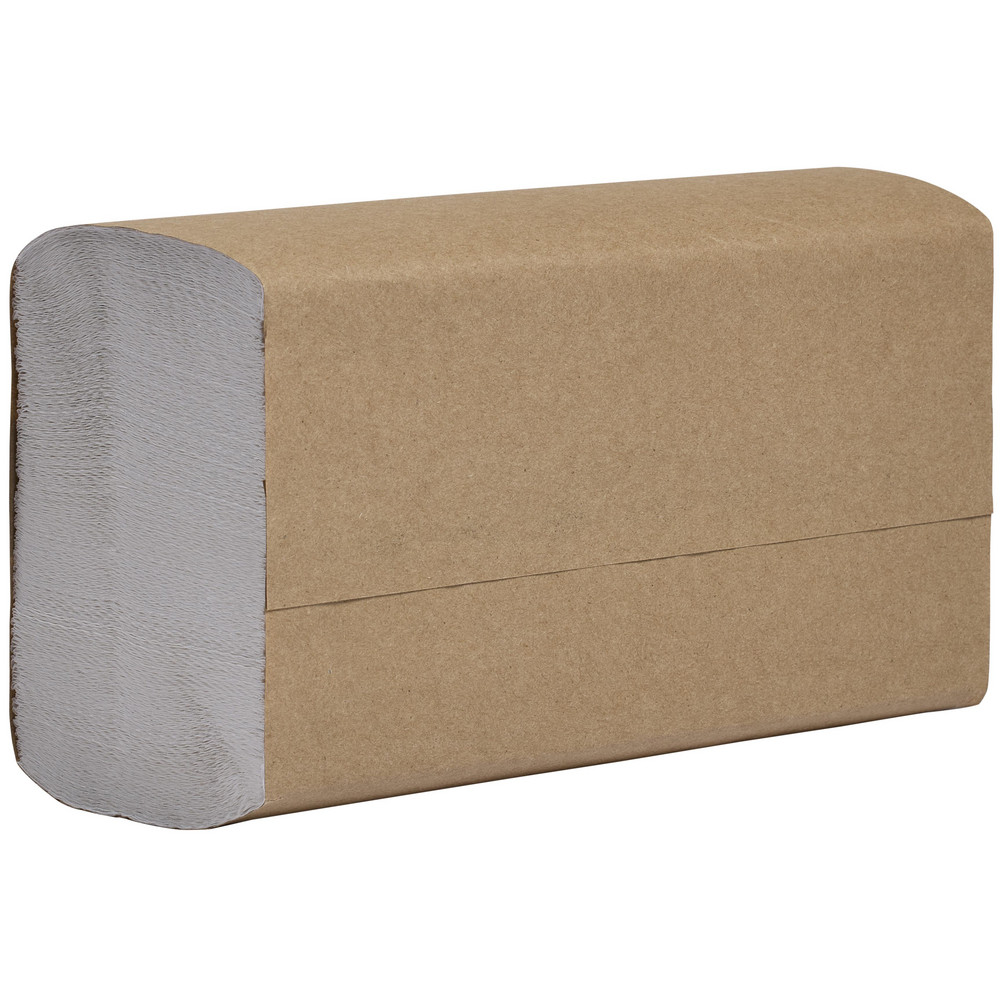 Paper Towels: Multifold, 16 Rolls, 1 Ply, Recycled Fiber, White