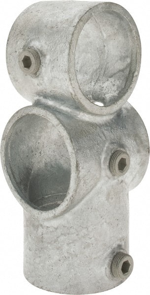Kee 46-9 2" Pipe, Socket Tee & Crossover, Malleable Iron Tee & Crossover Pipe Rail Fitting 