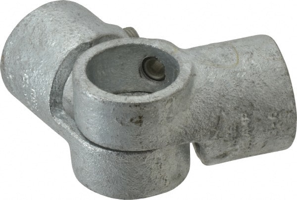 Kee 19-6 1" Pipe, Adjustable Side Outlet Tee, Malleable Iron Tee Pipe Rail Fitting 