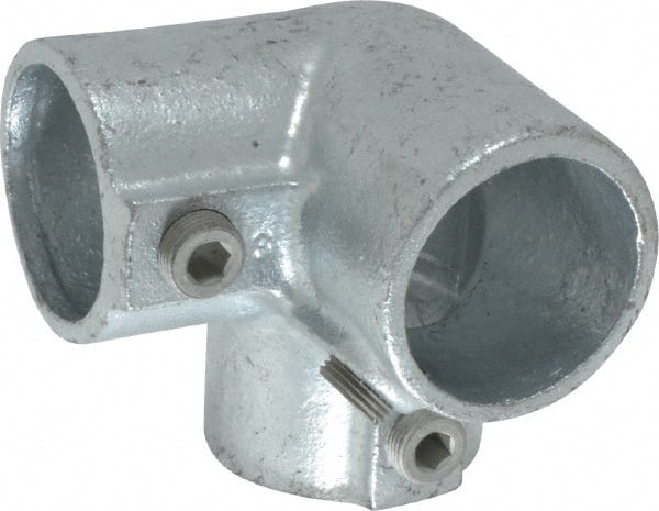 Kee 20-8 1-1/2" Pipe, Side Outlet Elbow, Malleable Iron Elbow Pipe Rail Fitting 