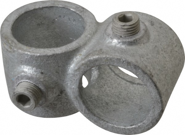 Kee 45-6 1" Pipe, Crossover, Malleable Iron Cross Pipe Rail Fitting Image