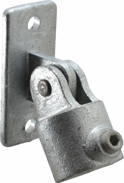 Pipe Rail Adjustable Flange: 1-1/4" Pipe - Galvanized