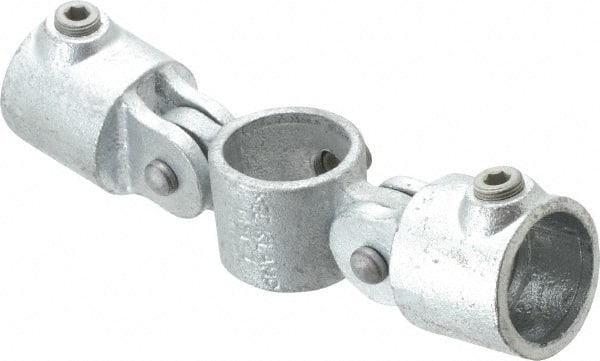 Kee C51-777 1-1/4" Pipe, Malleable Iron Swivel Socket Pipe Rail Fitting 