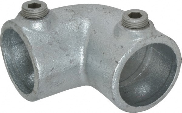 Kee 15-7 1-1/4" Pipe, 90° Elbow, Malleable Iron Elbow Pipe Rail Fitting 