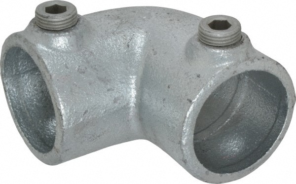 Kee 15-7 1-1/4" Pipe, 90° Elbow, Malleable Iron Elbow Pipe Rail Fitting Image