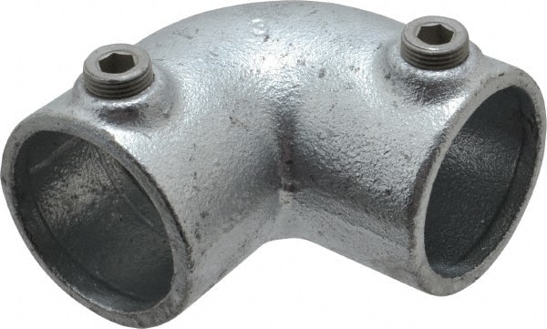 Kee 15-8 1-1/2" Pipe, 90° Elbow, Malleable Iron Elbow Pipe Rail Fitting 