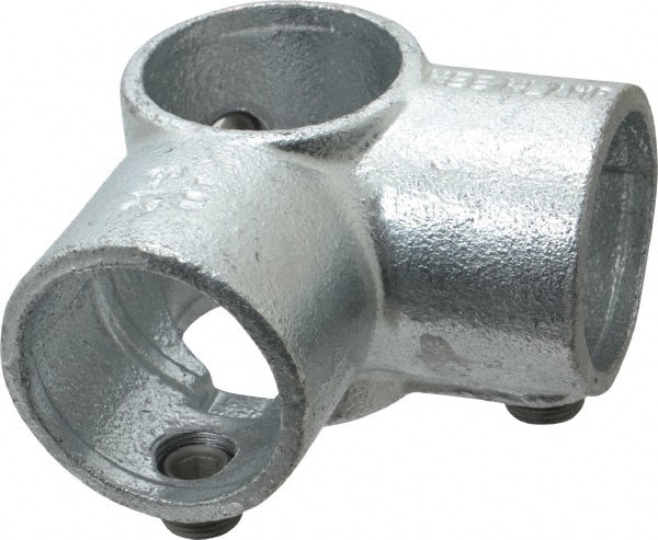 Kee 21-8 1-1/2" Pipe, Side Outlet Tee, Malleable Iron Tee Pipe Rail Fitting 