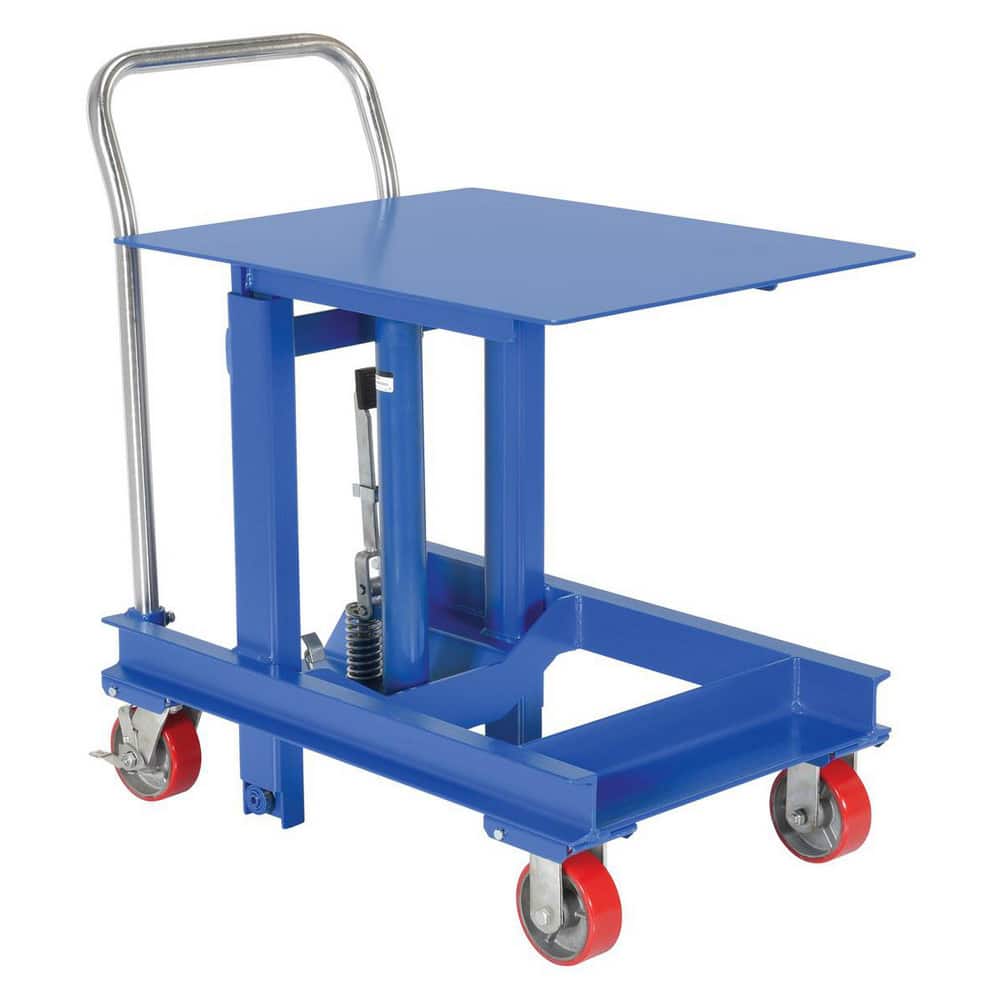  DIE-2430-48 Mobile Air Lift Table: 2,000 lb Capacity, 29" Lift Height, 24 x 30" Platform 