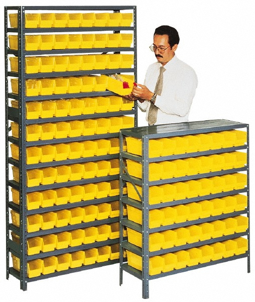 Edsal - 72 Bin Bin Shelving Unit with Drawers | MSC Direct
