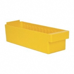 Plastic Drawer Bin: Yellow