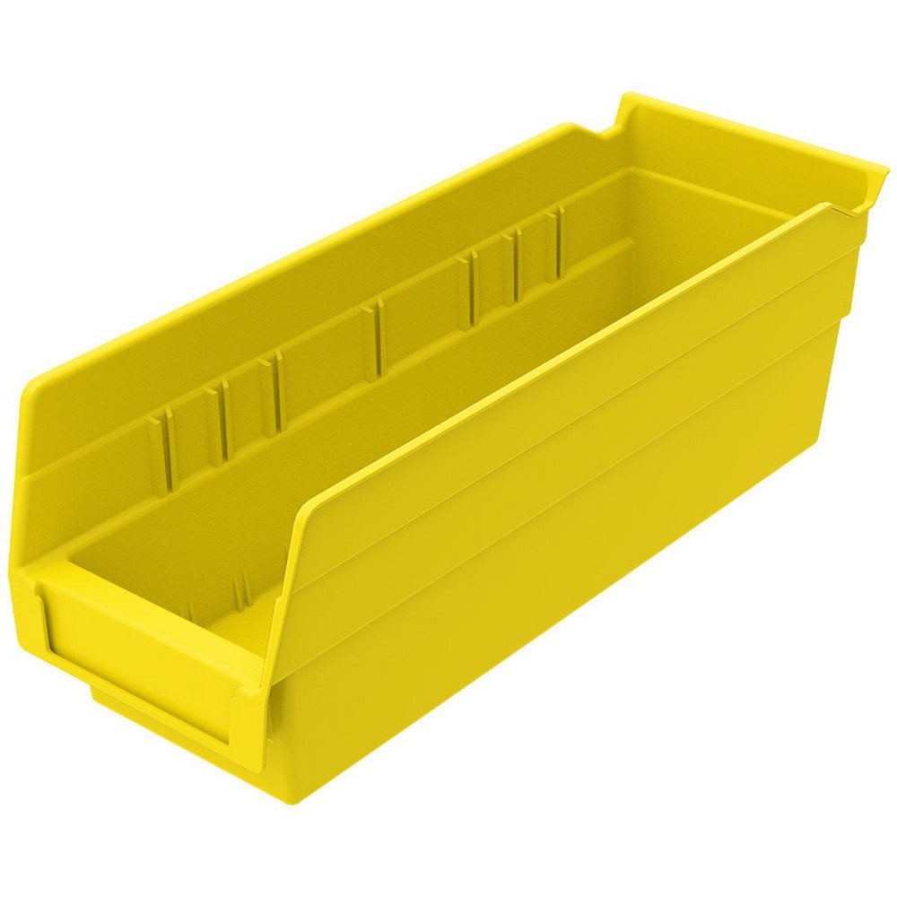 AKRO-MILS 30120 YELLOW Plastic Hopper Shelf Bin: Yellow Image