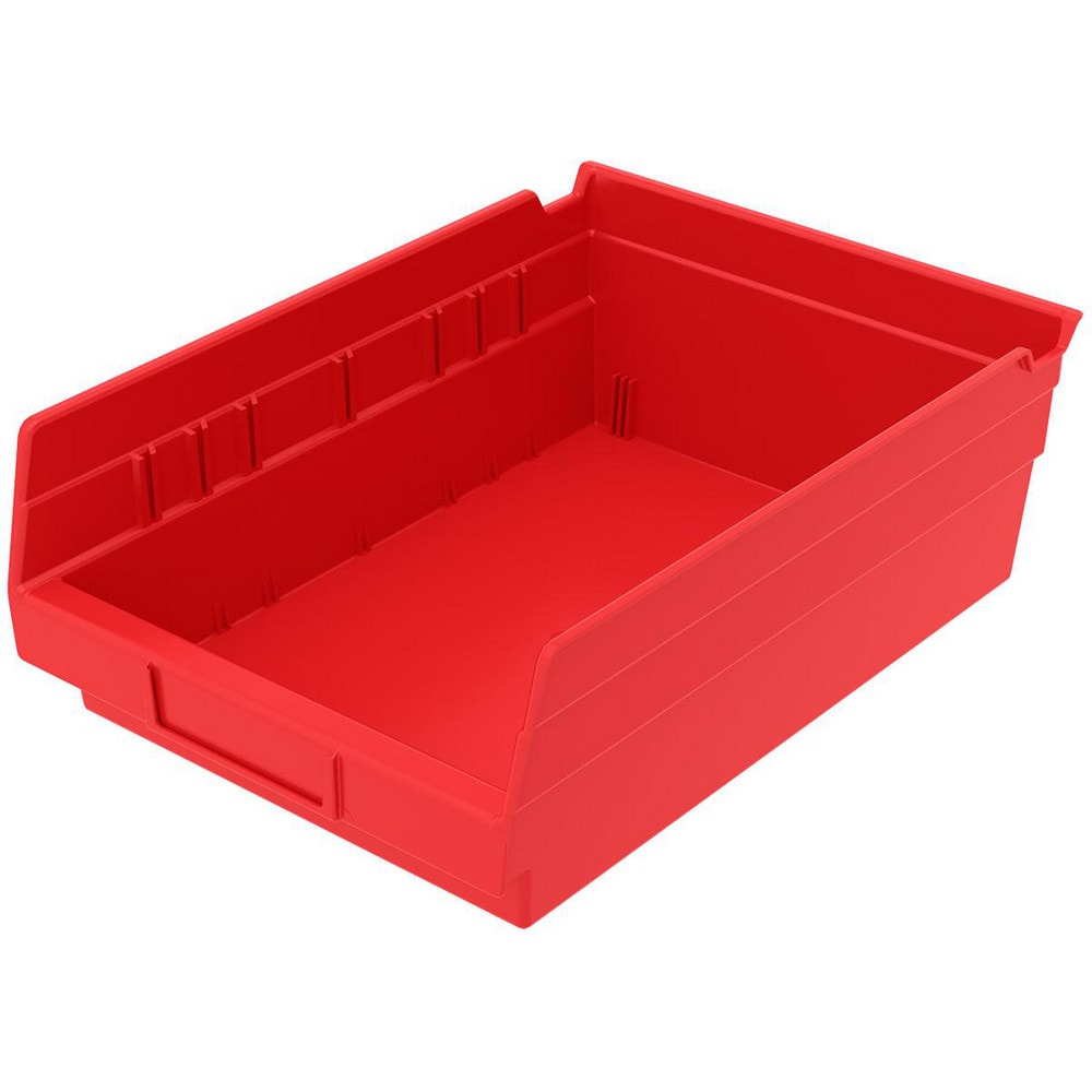 AKRO-MILS 30150 RED Plastic Hopper Shelf Bin: Red Image