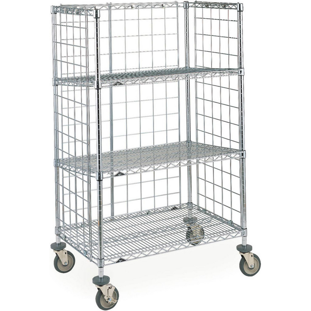 Metro Super Erecta - 3-Sided Truck: 630 lb Capacity | MSC Direct