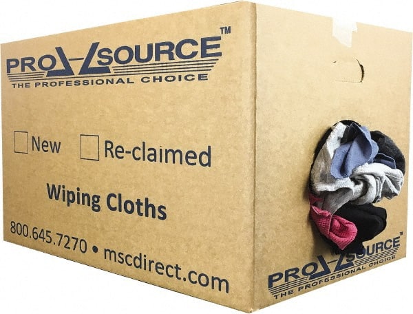 PRO-SOURCE PR0320-C45-PU25 Cloth Towel: Reclaimed, Cotton 