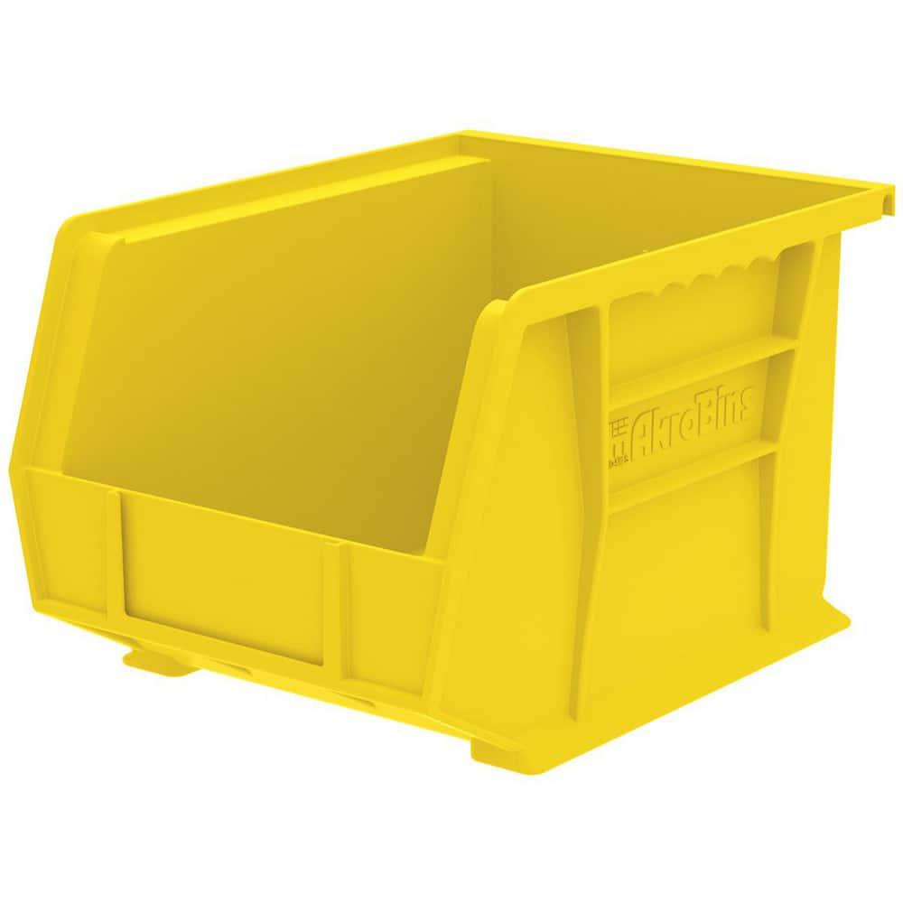 AKRO-MILS 30239 YELLOW Plastic Hopper Stacking Bin: Yellow 