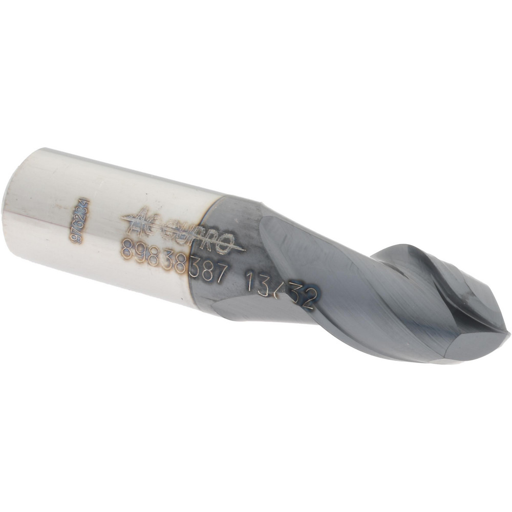12184171 Ball End Mill: 0.4063" Dia, 0.625" LOC, 2 Flute, Solid Carbide  