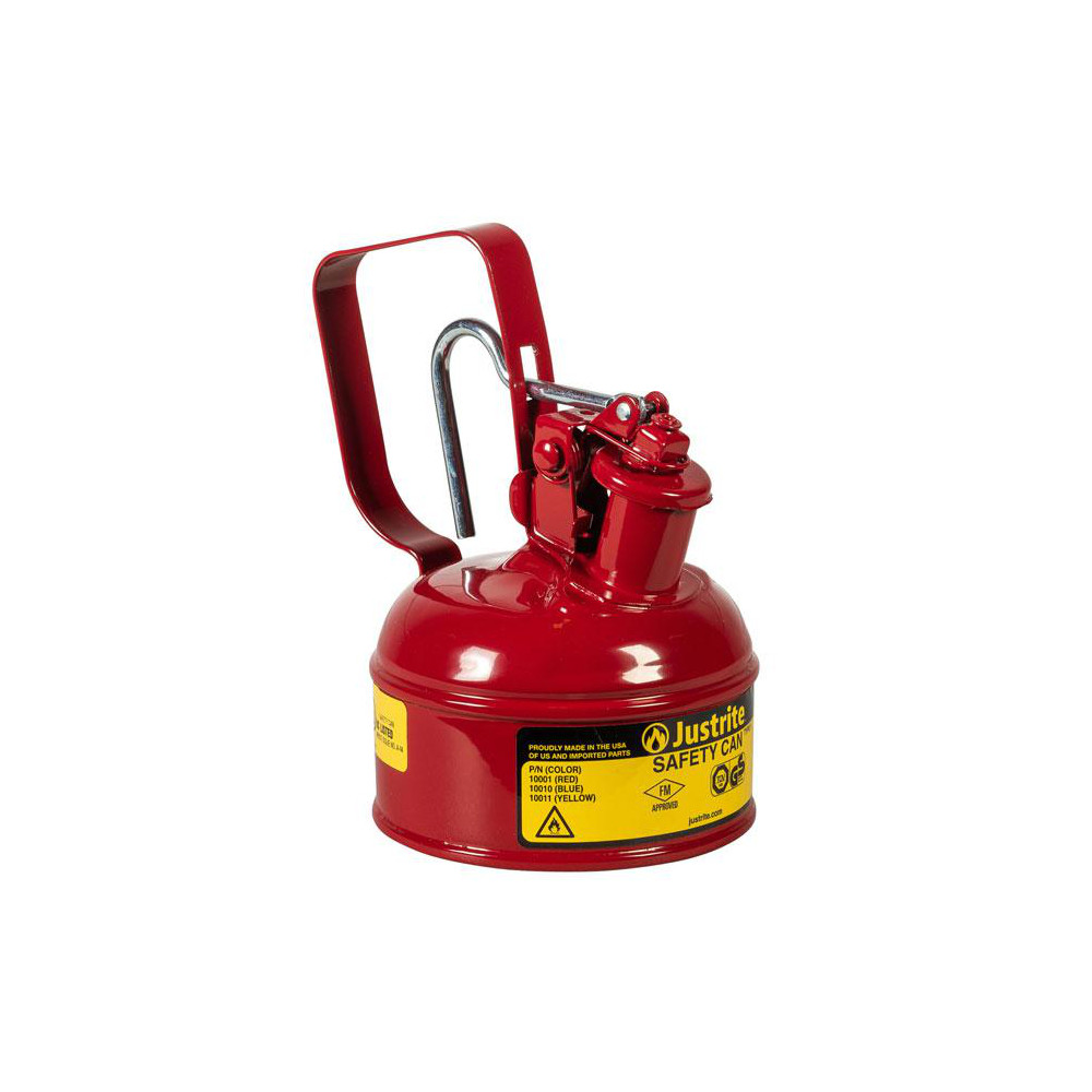 Justrite® - Safety Can: 1 pt, Steel | MSC Direct