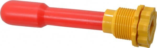 Justrite. 8530 Drum Gages; Type: Pop-Up Gage ; Drum Position: Vertical ; Bung Opening (Inch): 3/4 ; Material: Polyethylene ; Length (Inch): 5; 5 
