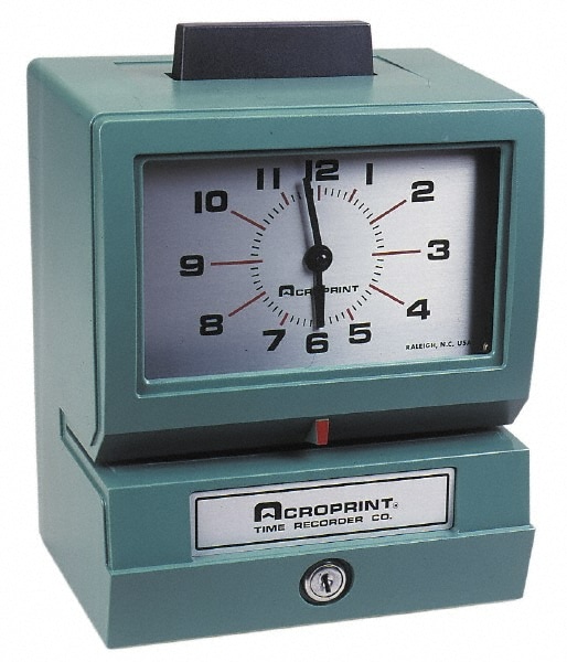 Acroprint Time Recorder - Time Clocks & Time Recorders; Punch Style ...