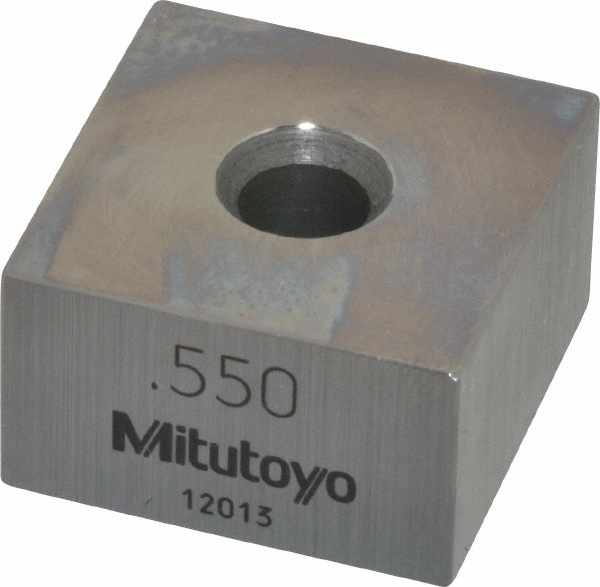 Mitutoyo 614215-531 Square Steel Gage Block: 0.55", Grade 0 Image