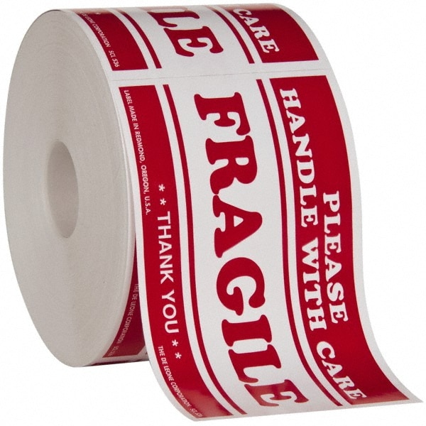 Made In Usa Fragile Please Handle With Care Shipping Label 1023 Msc Industrial Supply