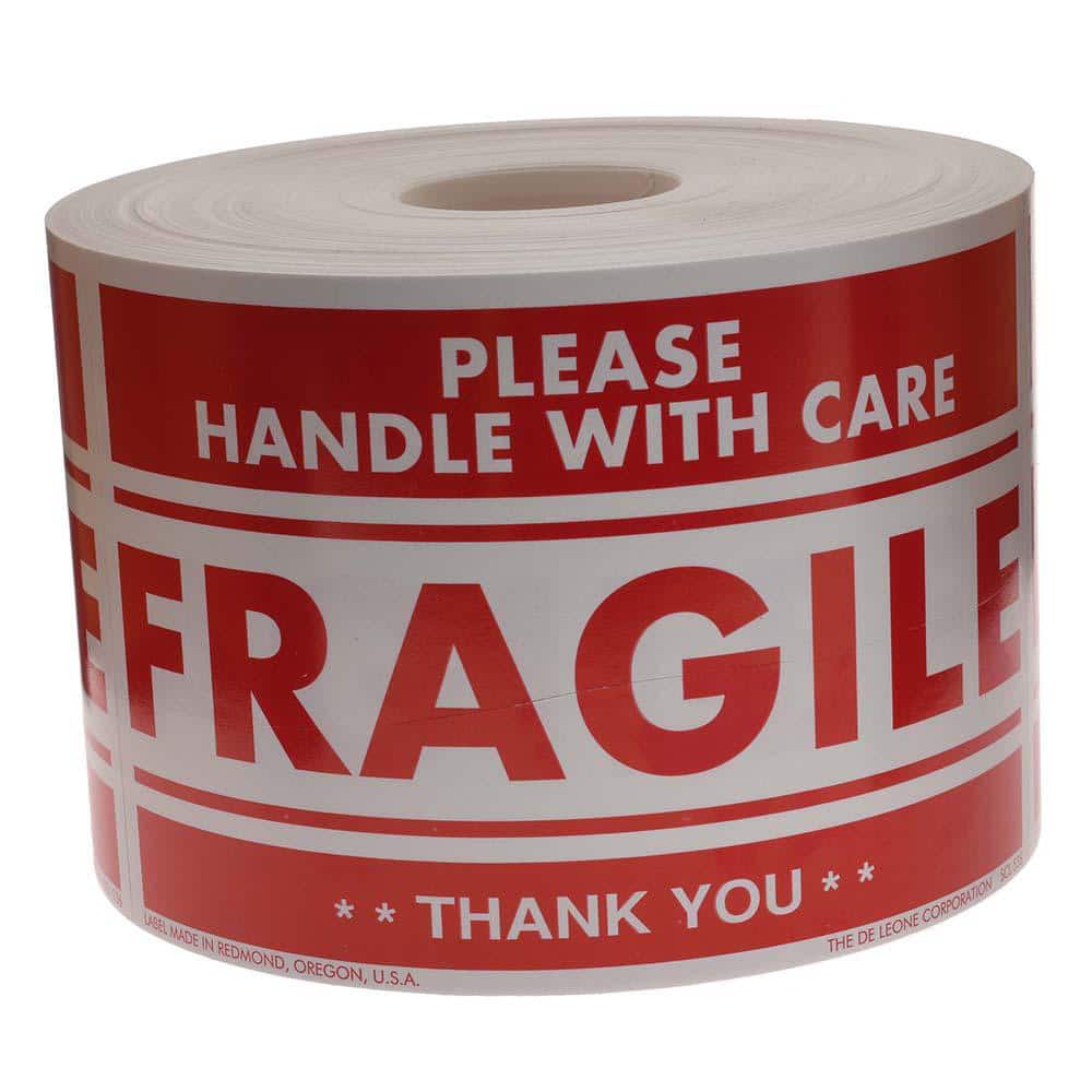Fragile Please Handle With Care Shipping Label