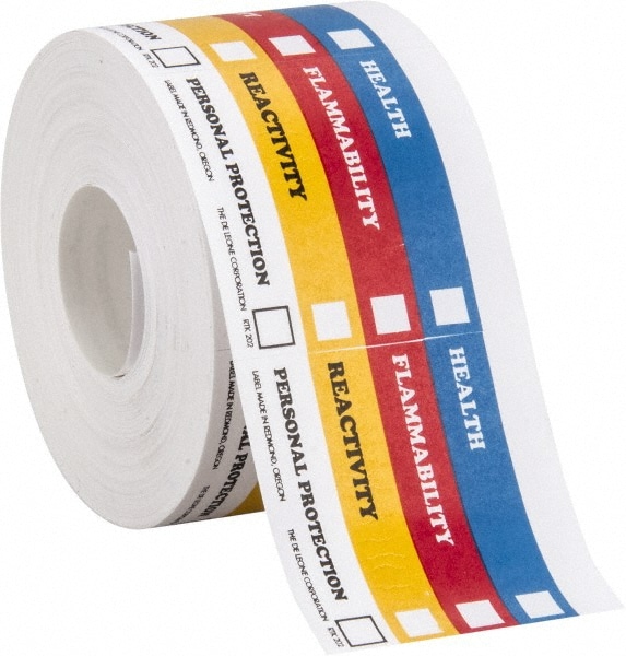 Made in USA RTK202 Health, Flammability, Reactivity, Personal Protection Shipping Label Image