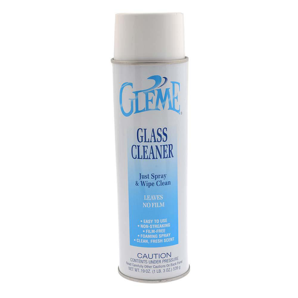 20 oz Aerosol Fresh Glass Cleaner - Use on Glass Surfaces, Mirrors, Windows, Windshields