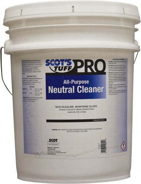 Cleaner: 5 gal Pail, Use on Marble Terrazzo, Painted Surfaces, Tile & Varnished Wood