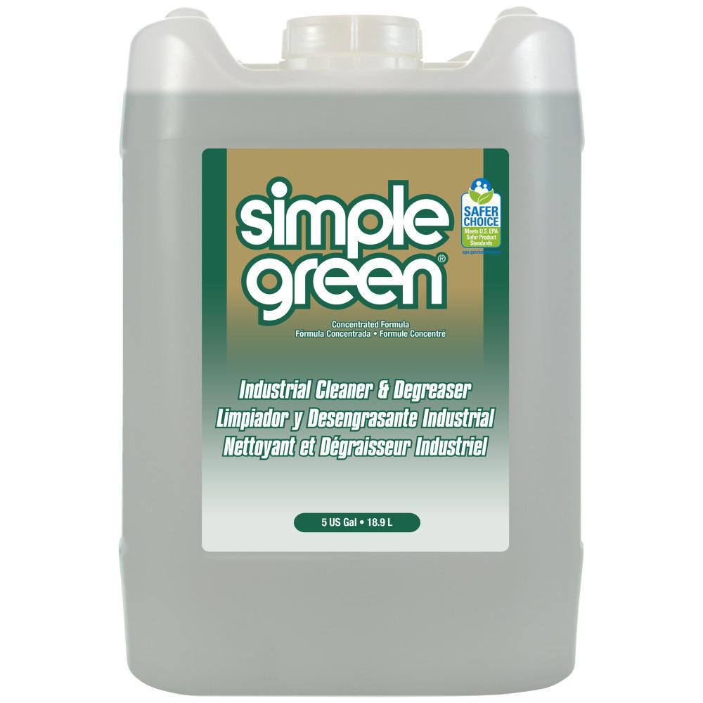 Industrial Cleaner & Degreaser, 5 gal Pail - Liquid, Concentrated, Sassafras Scent