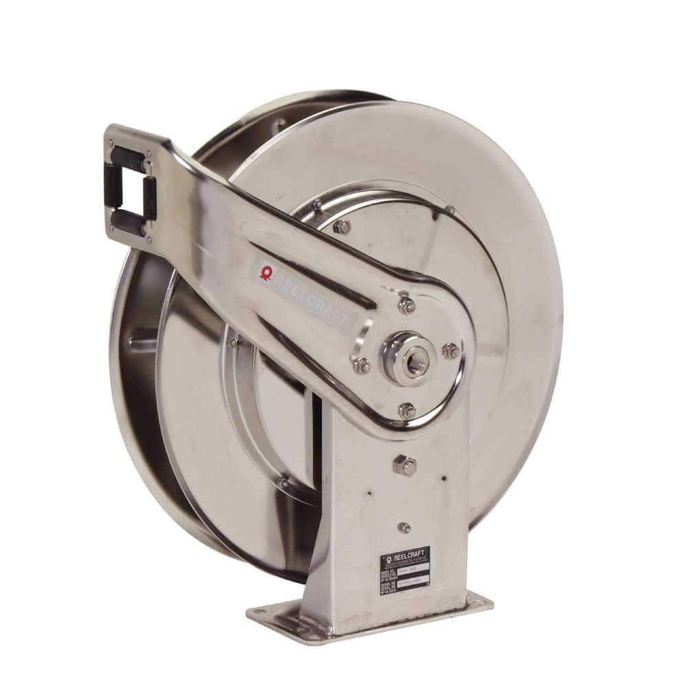 Reelcraft 7800 OMS Stainless Steel Oil Hose Reel | 1/2 x 50