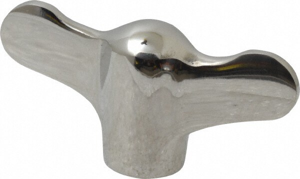 1/4-20 Hole Thread, 50mm Head Length, Stainless Steel, Tapped Bar / Wing Knob