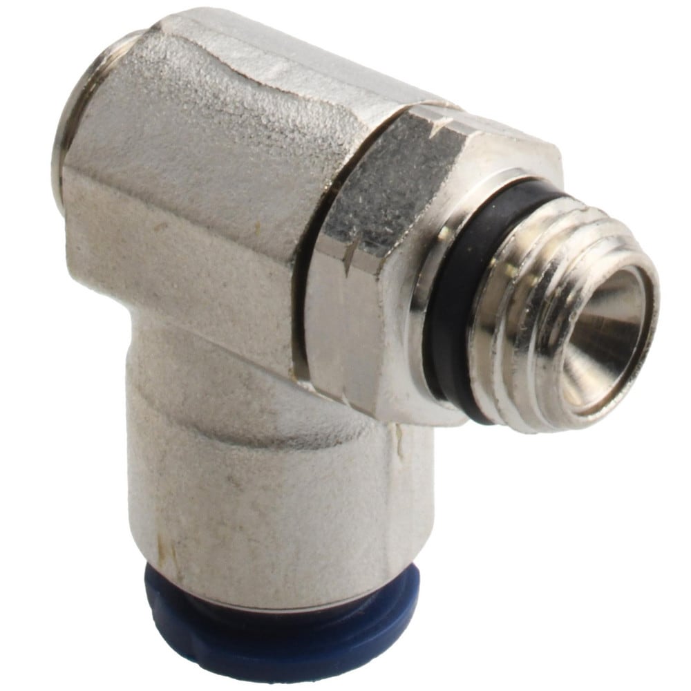 Air Flow Control Valve: Bi-Directional Screw Adjusted Flow Control, 3/8" Tube OD