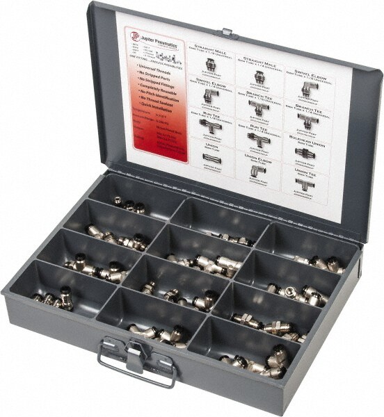 60 Piece, Push to Connect Fitting Kit