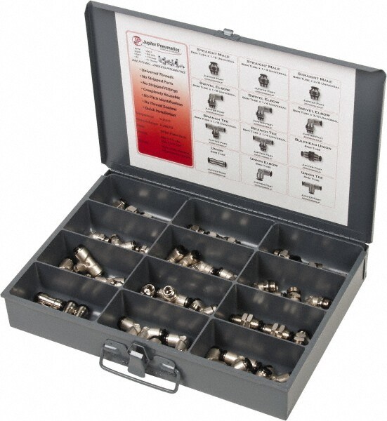 60 Piece, Push to Connect Fitting Kit