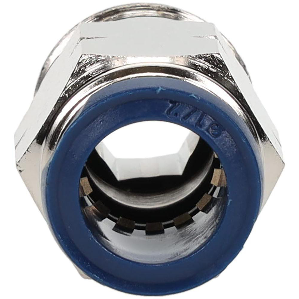 One Way Thread Fitting PRO-SOURCE - Push-to-Connect Tube x Universal Thread Fitting: Straight ...