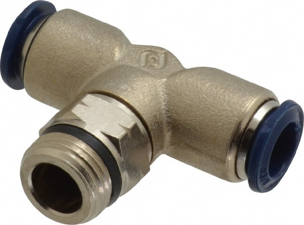 Value Collection 2555738365PRO Push-To-Connect Tube to Universal Thread Tube Fitting: 3/8" Thread, 3/8" OD Image