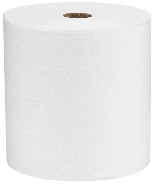 1 Qty 120 Roll Hard Roll of 1 Ply White Paper Towels