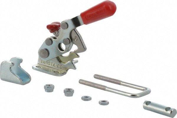 De-Sta-Co 323-R Pull-Action Latch Clamp: Horizontal, 360 lb, U-Hook, Flanged Base Image