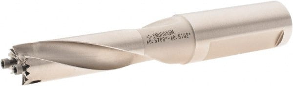 Sumitomo 5L00W0C Replaceable Tip Drill: 14.51 to 15.5 mm Drill Dia, Straight-Cylindrical Shank 