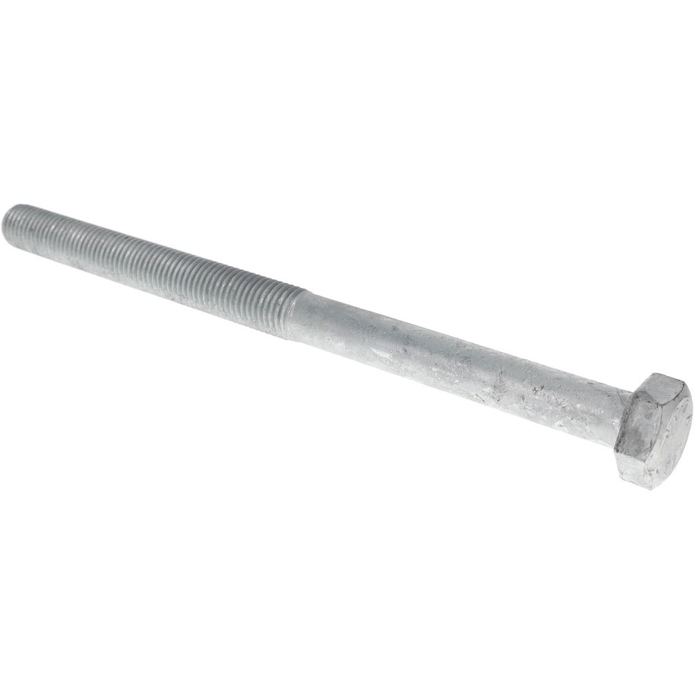 Hex Head Bolt: 3/4-10, 11" Length Under Head, Steel, Grade 2