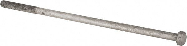 Hex Head Bolt: 1-8, 26" Length Under Head, Steel, Grade 2