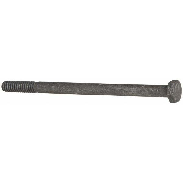Hex Head Bolt: 1/4-20, 4" Length Under Head, Steel, Grade 2